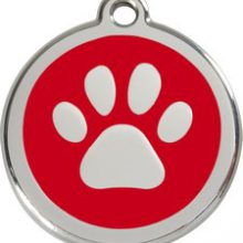 Hundemarken mit paw von AnimalWebshop.com