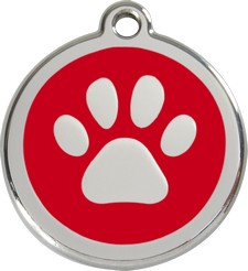 Hundemarken mit paw von AnimalWebshop.com
