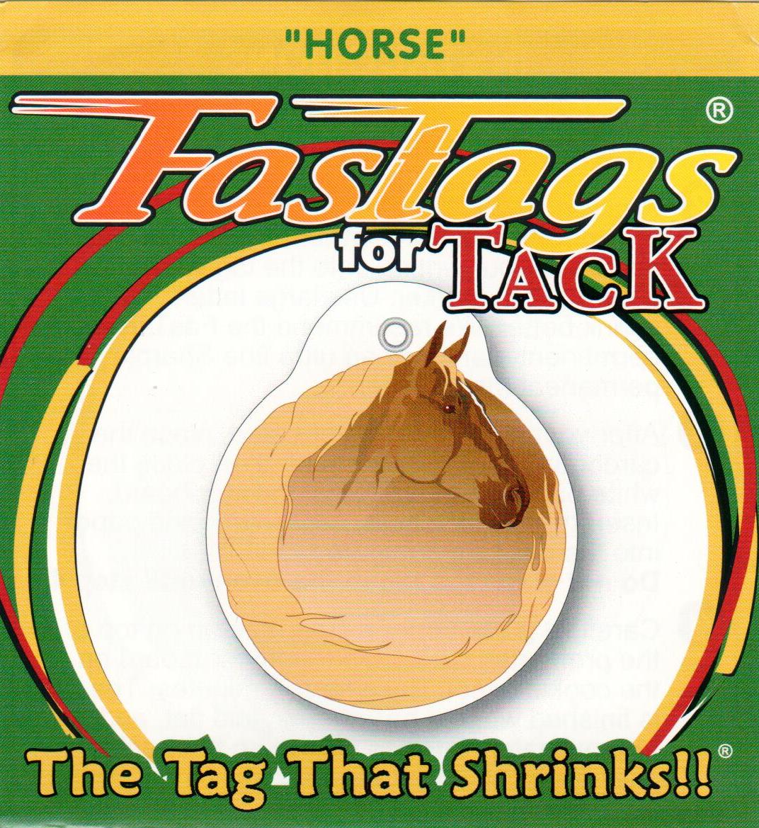 Fastag Hondenpenning om zelf te maken 'Horse'
