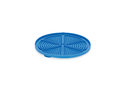 BZ SILIKON LECKMATTE PIZZA BLAU 18X18X1