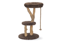 DBL HOLZ KRATZBAUM REYA BRAUN 60X60X103